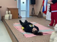 В гостях техникума был Российский красный крест