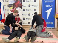 В гостях техникума был Российский красный крест
