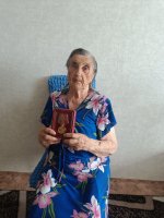 Поздравили труженицу тыла