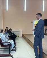 В техникуме прошла встреча студентов с представителем индустриального партнера, руководителем по направлению «Профессионалитет» компании GORA Кумроч
