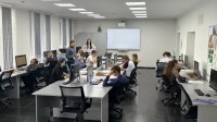 Завершили свой выпускной демонстрационный экзамен