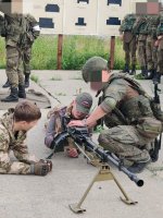 Студенты посетили занятия по огневой подготовке