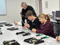 В техникуме прошла профессиональная проба «Наладка неполадок сети интернет»